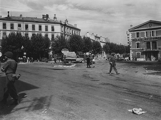 Montelimar - U.S. 3rd Infantry Division Photography WWII