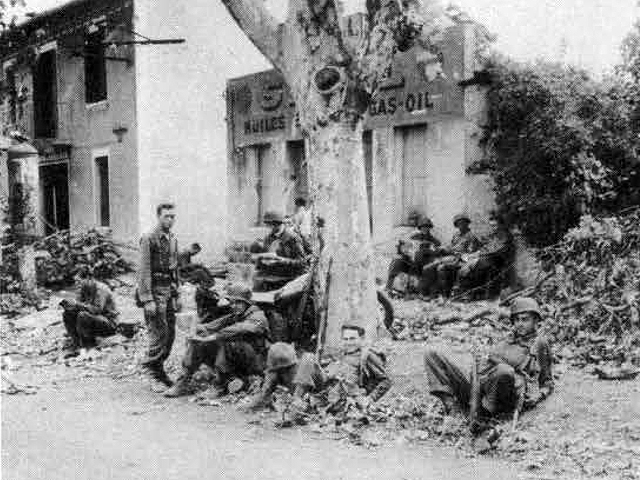 Derbiere 1944 - U.S. 3rd Infantry Division Photography WWII