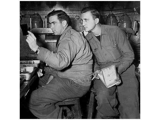 Interior Fuzzy's Folly - 3rd Signal Co. - 3rd Infantry Division WWII