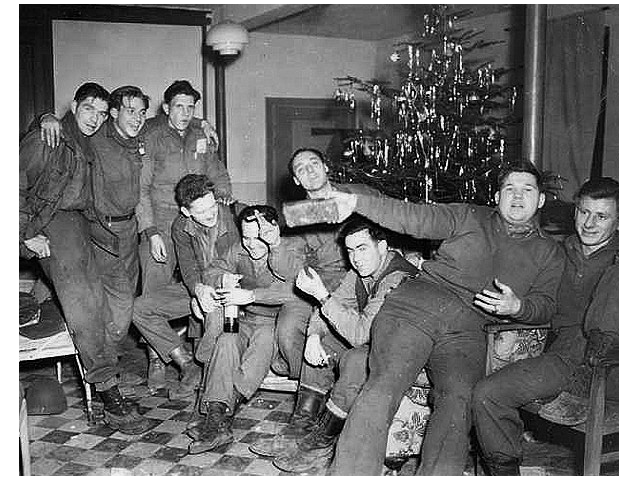 Ribeauville Christmas Eve 1944 - 3rd Signal Co. Photographers - 3rd Infantry Division WWII