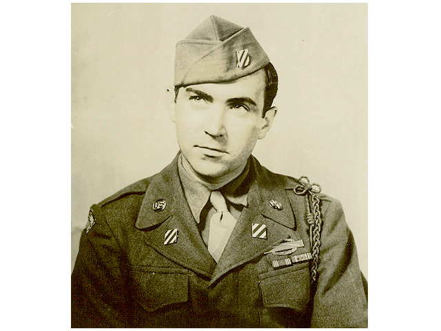 Bill Toomey in Salzburg 1945 - 3rd Signal Co. Photographer - 3rd Infantry Division WWII