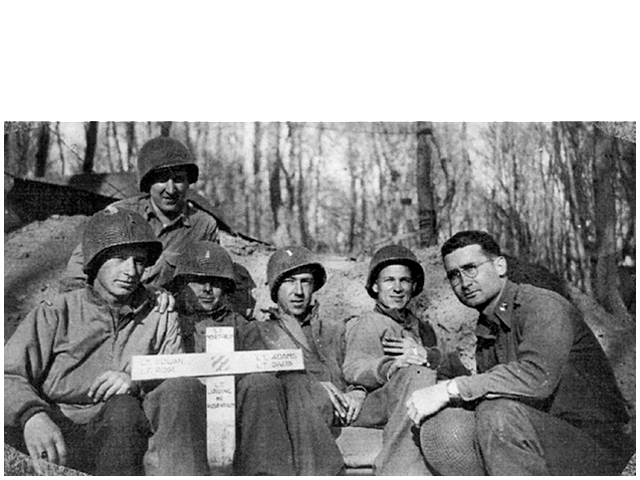 3rd Signal Company Officers - Anzio 1944