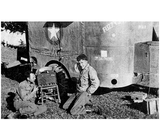 Pop Heller and Howard Nickelson - 3rd Division WWII