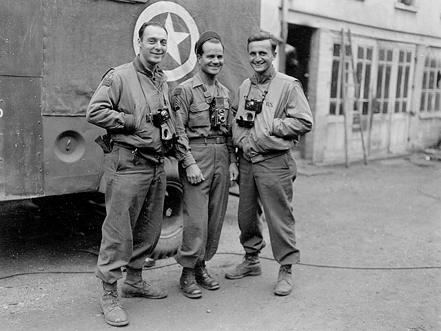 Remiremont France - 3rd Signal Co. Photographers - 3rd Infantry Division WWII