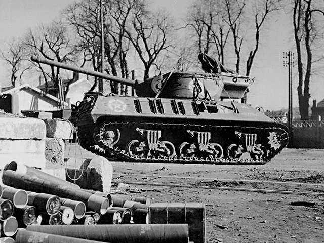 Pont-a-Mousson 1945 - U.S. 3rd Infantry Division Photos WWII