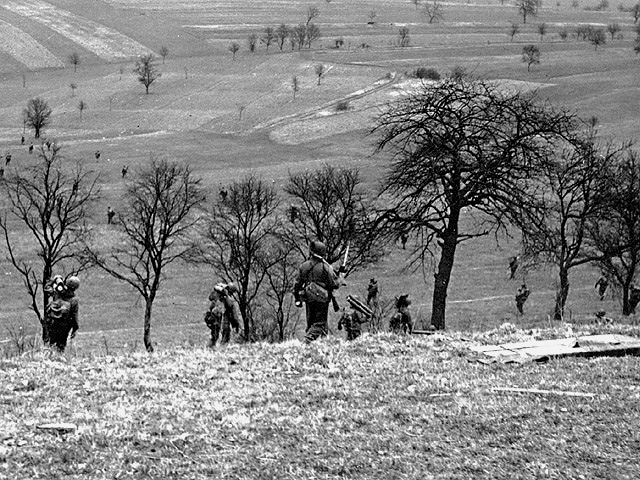 Hornbach - 1945 - U.S. 3rd Infantry Division Photography WWII