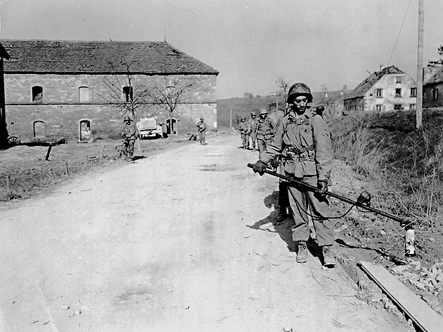Hornbach - 1945 - U.S. 3rd Infantry Division Photography WWII