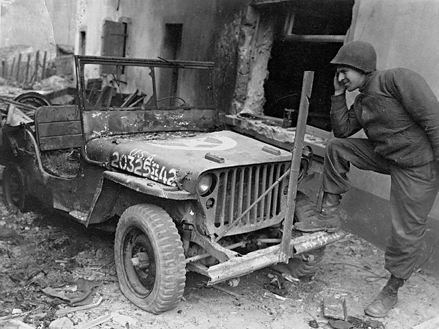 Rimschweiler - 1945 - U.S. 3rd Infantry Division Photography WWII