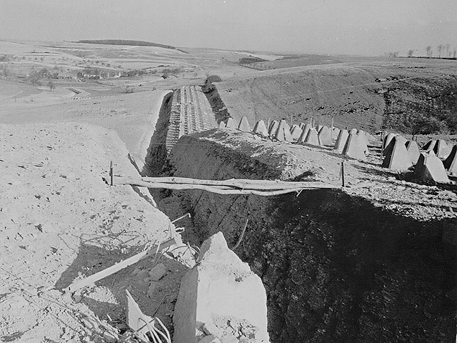 Siegfried Line 1945 - U.S. 3rd Infantry Division Photography WWII