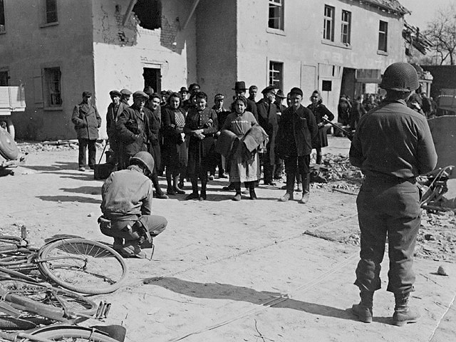 Zweibrucken - 1945 - U.S. 3rd Infantry Division Photography WWII