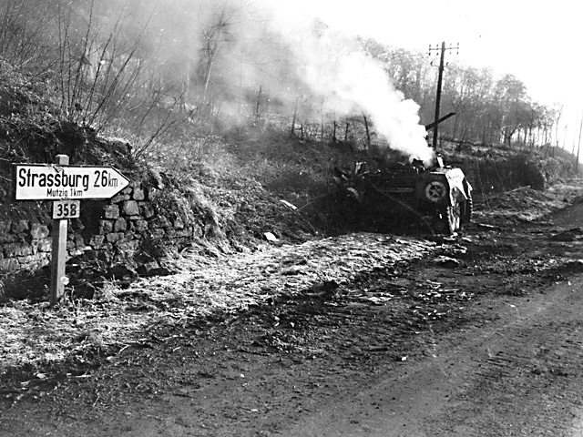 Mutzig 1944 - U.S. 3rd Infantry Division Photography WWII