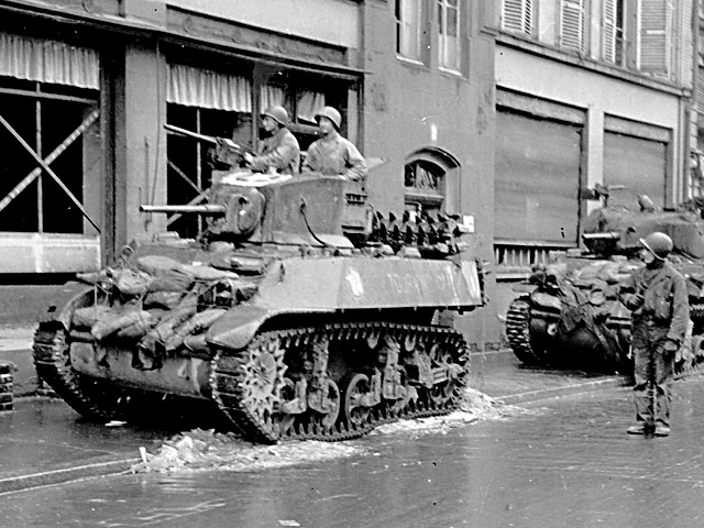 Strasbourg 1944 - U.S. 3rd Infantry Division Photography WWII