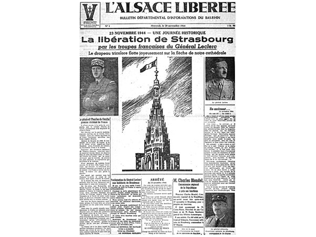Strasbourg 1944 - U.S. 3rd Infantry Division Photography WWII