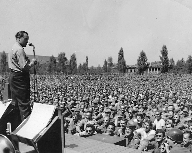 USO - Bob Hope - Fritzlar Germany - July 26, 1945