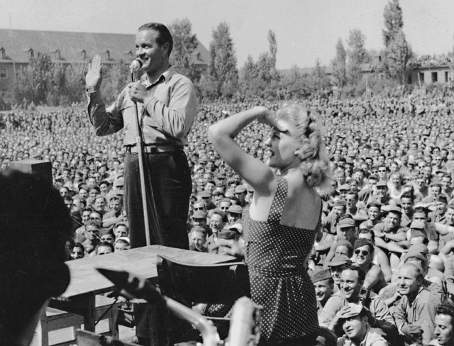 USO - Bob Hope - Fritzlar Germany - July 26, 1945