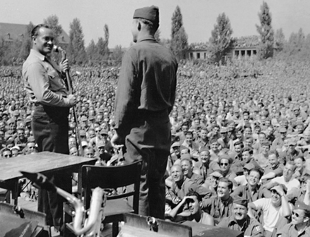 USO - Bob Hope - Fritzlar Germany - July 26, 1945