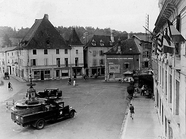 La Tour du-Pin 1944 - U.S. 3rd Infantry Division Photography WWII