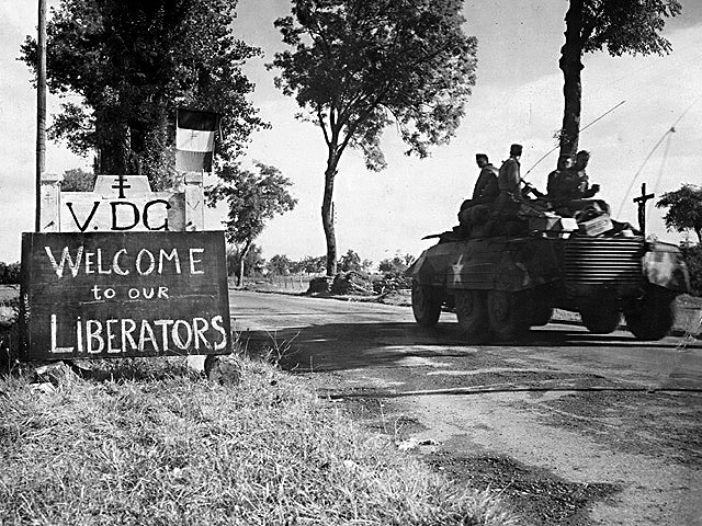 Pessans 1944 - U.S. 3rd Infantry Division Photography WWII