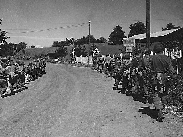 Larnod 1944 - U.S. 3rd Infantry Division Photography WWII