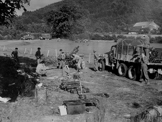 Rovillers 1944 - U.S. 3rd Infantry Division Photography WWII
