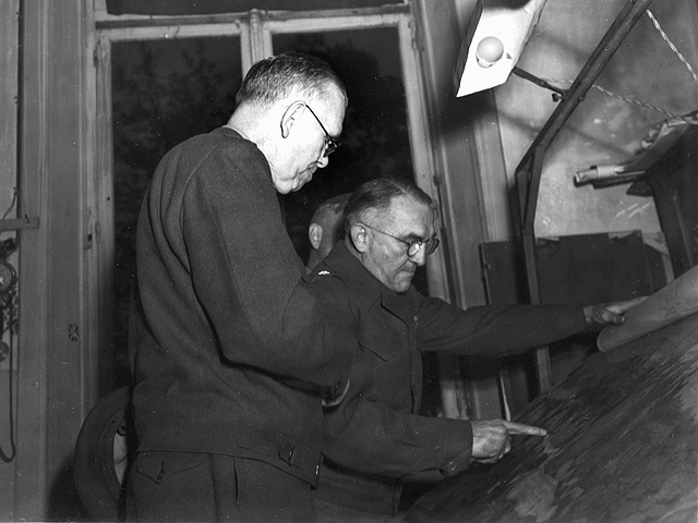 George C. Marshall - Remiremont 1944 - U.S. 3rd Infantry Division Photography WWII