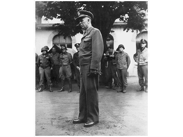 George C. Marshall - Remiremont 1944 - U.S. 3rd Infantry Division Photography WWII