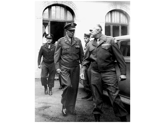 George C. Marshall - Remiremont 1944 - U.S. 3rd Infantry Division Photography WWII