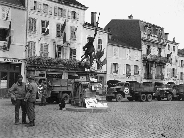 Remiremont 1944 - U.S. 3rd Infantry Division Photography WWII