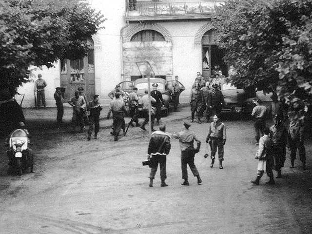 George C. Marshall - Remiremont 1944 - U.S. 3rd Infantry Division Photography WWII