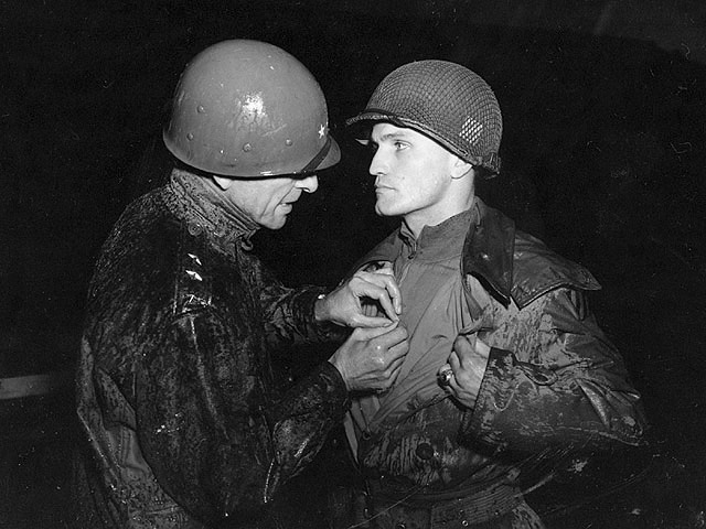 General Patch - Epinal 1944 - U.S. 3rd Infantry Division Photography WWII