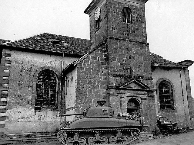 Brouvelieures 1944 - U.S. 3rd Infantry Division Photography WWII