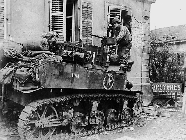 Brouvelieures 1944 - U.S. 3rd Infantry Division Photography WWII