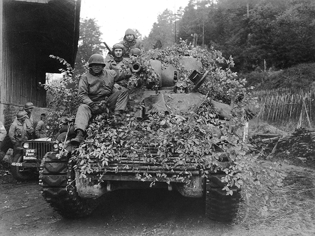 Brouvelieures 1944 - U.S. 3rd Infantry Division Photography WWII