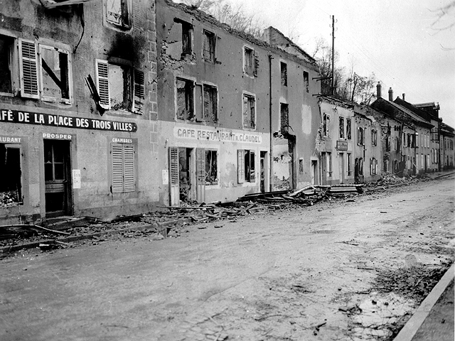 Saint Die 1944 - U.S. 3rd Infantry Division Photography WWII