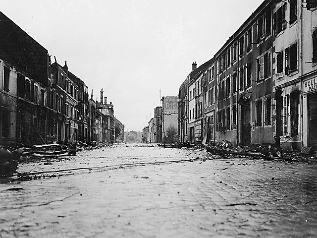 Saint Die 1944 - U.S. 3rd Infantry Division Photography WWII