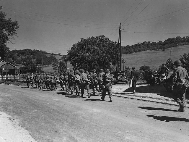 Larnod 1944 - U.S. 3rd Infantry Division Photography WWII