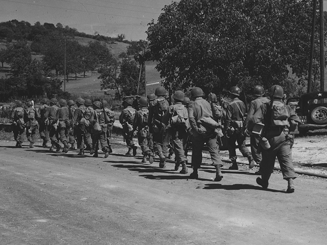 Larnod 1944 - U.S. 3rd Infantry Division Photography WWII