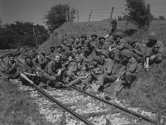 Larnod 1944 - U.S. 3rd Infantry Division Photography WWII
