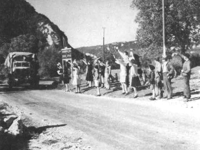 Thoirette 1944 - U.S. 3rd Infantry Division Photography WWII